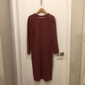 NWOT Universal Threads long sleeve t shirt dress
